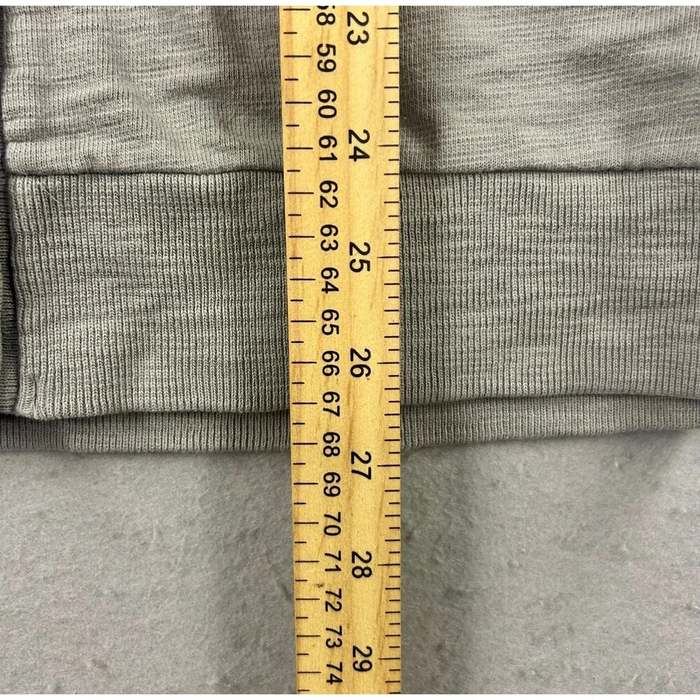 J.Crew Rumpled French Terry shawl collar cardigan gray